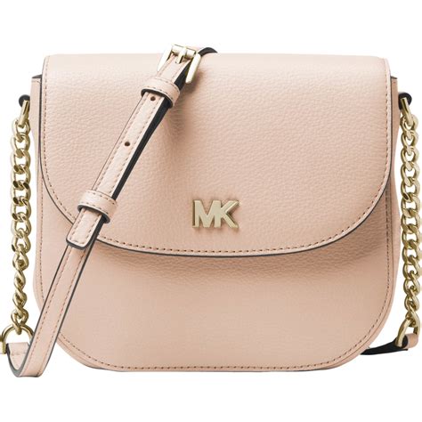 michael kors soft pink handbag|Michael Kors crossbody pink bag.